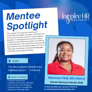 Mentor & Mentee Spotlight - Cohort 3